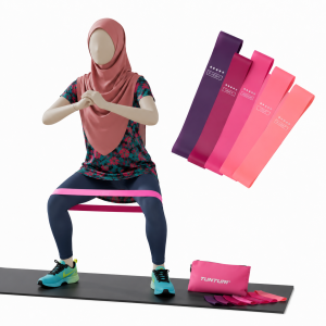 Premium Purple Resistance Band Set